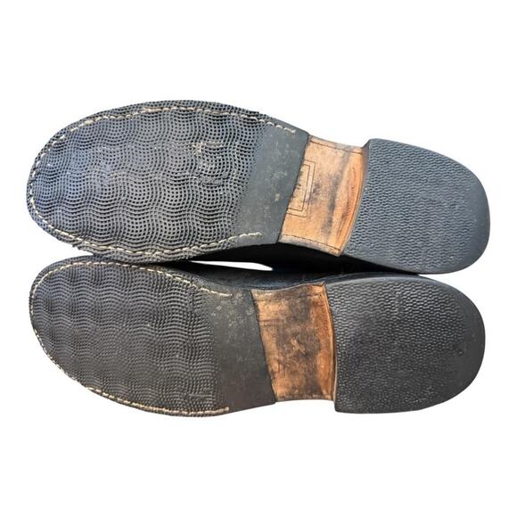 Frye Paige Knee High Riding Boot Black Leather Women size 8.5 B - Picture 8 of 12